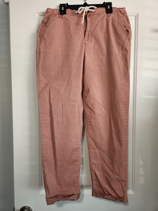 Kensie Pants - Dusty Rose Drawstring Cotton Pants